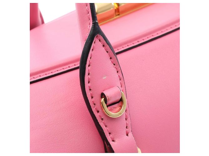 Borsa Prada Civil 2-Way in pelle rosa - vista 5