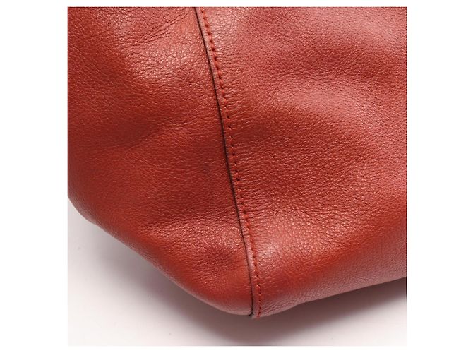 Borsa Tote Loewe Anagram Bordò - vista 10