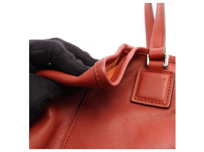Borsa Tote Loewe Anagram Bordò - vista 11