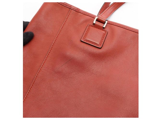 Borsa Tote Loewe Anagram Bordò - vista 12