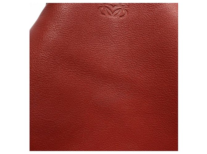 Borsa Tote Loewe Anagram Bordò - vista 13