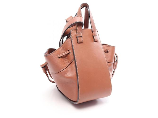 Loewe Hammock Drawstring Mini Handtasche Braun - Ansicht 2