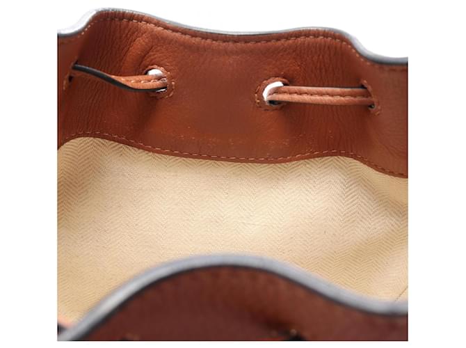 Loewe Hammock Drawstring Mini Handtasche Braun - Ansicht 7