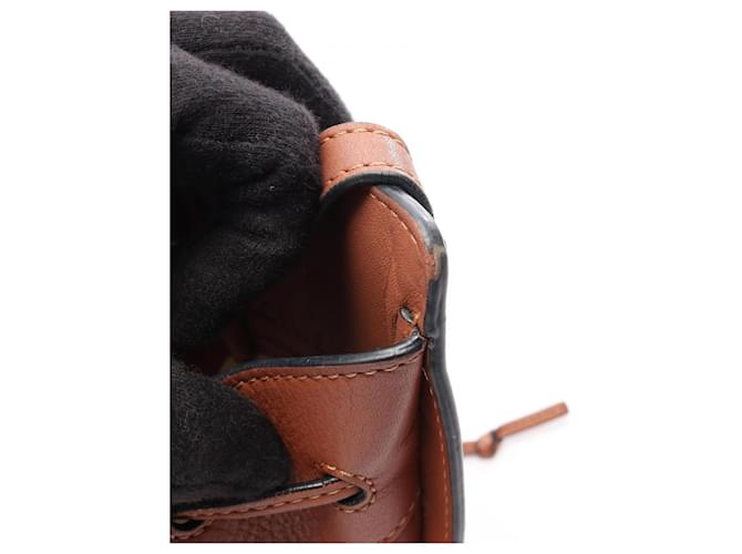 Loewe Hammock Drawstring Mini Handtasche Braun - Ansicht 8