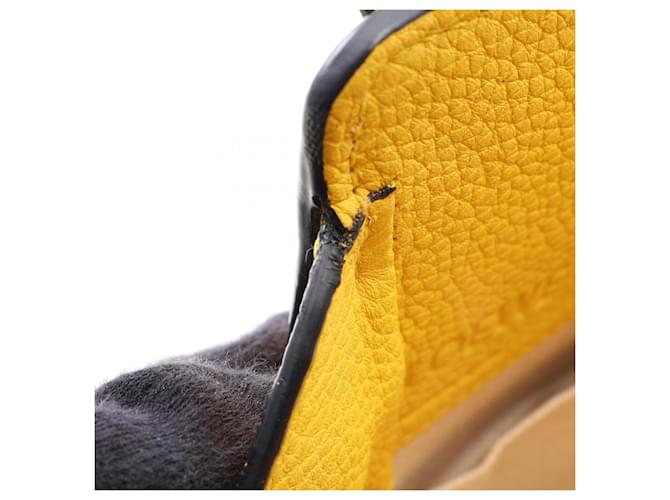 Mini borsa Loewe Hammock con coulisse Giallo - vista 10