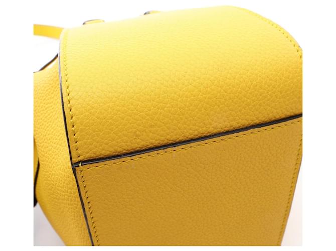 Mini borsa Loewe Hammock con coulisse Giallo - vista 7