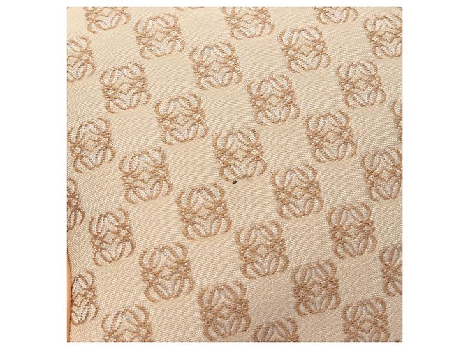 Loewe Repeat Anagram Tote Bag Braun Beige - Ansicht 14