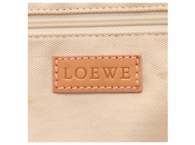 Loewe Repeat Anagram Tote Bag Braun Beige - Ansicht 4