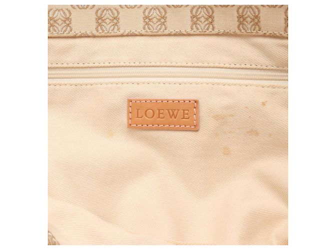 Loewe Repeat Anagram Tote Bag Braun Beige - Ansicht 5