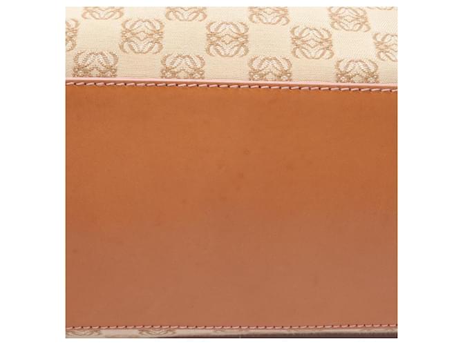 Loewe Repeat Anagram Tote Bag Braun Beige - Ansicht 9