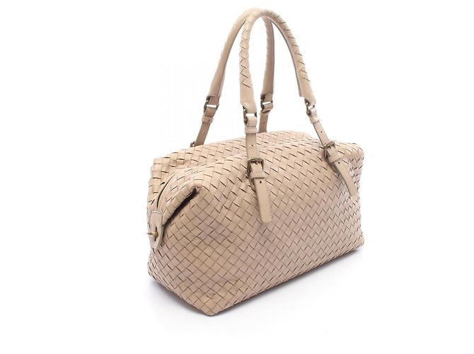 Borsa Bottega Veneta Intrecciato Beige - vista 2