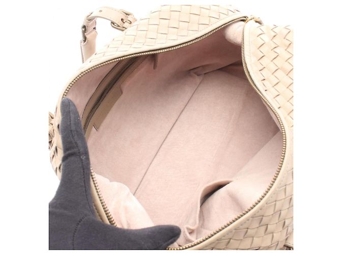 Borsa Bottega Veneta Intrecciato Beige - vista 3