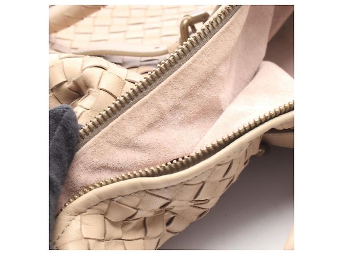 Borsa Bottega Veneta Intrecciato Beige - vista 5