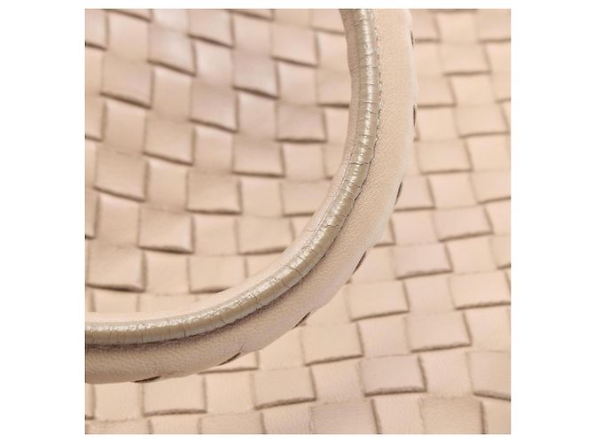 Borsa Bottega Veneta Intrecciato Beige - vista 9