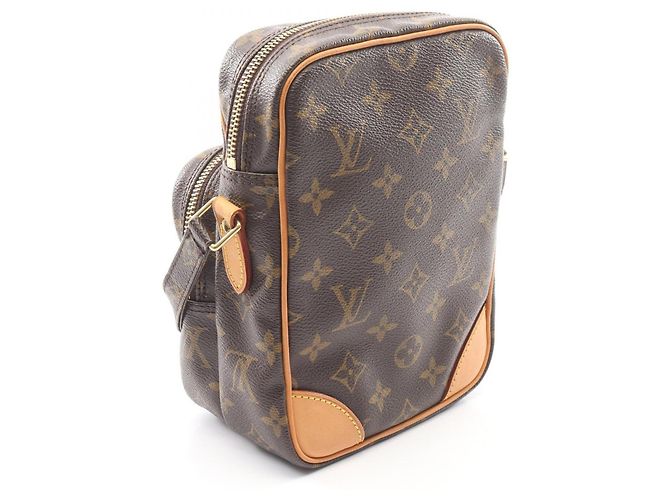 Borsa a tracolla Louis Vuitton Amazon Monogram Marrone - vista 2