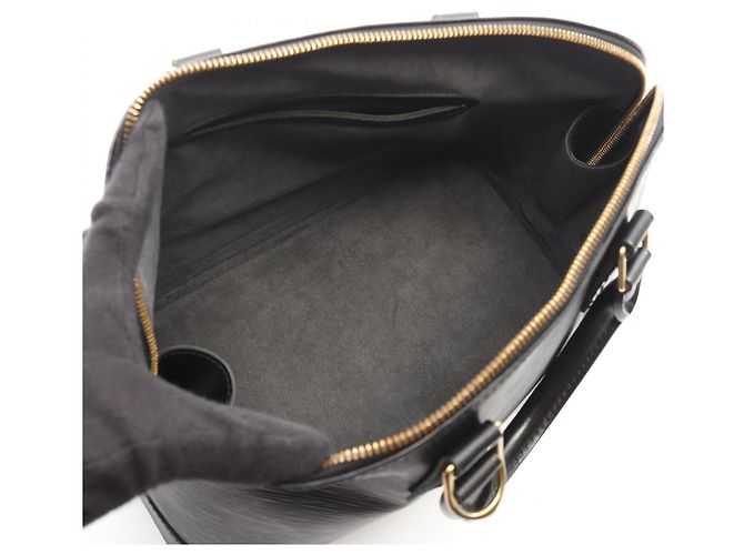 Borsa a mano Louis Vuitton Alma Nero - vista 3