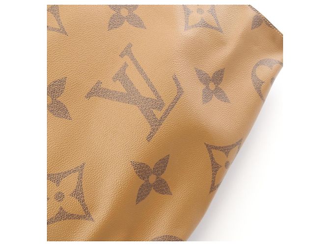 Borsa Tote 2-Way Louis Vuitton OnTheGo GM Marrone Beige - vista 10