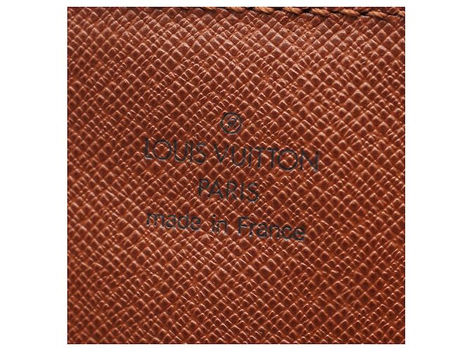 Borsa a tracolla Louis Vuitton Cartouchiere GM Marrone - vista 4