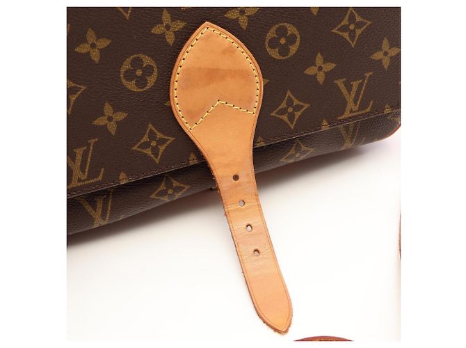 Borsa a tracolla Louis Vuitton Cartouchiere GM Marrone - vista 6
