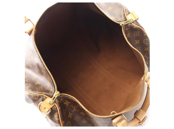 Louis Vuitton Keepall Bandoulière 50 Boston Bag Braun - Ansicht 3
