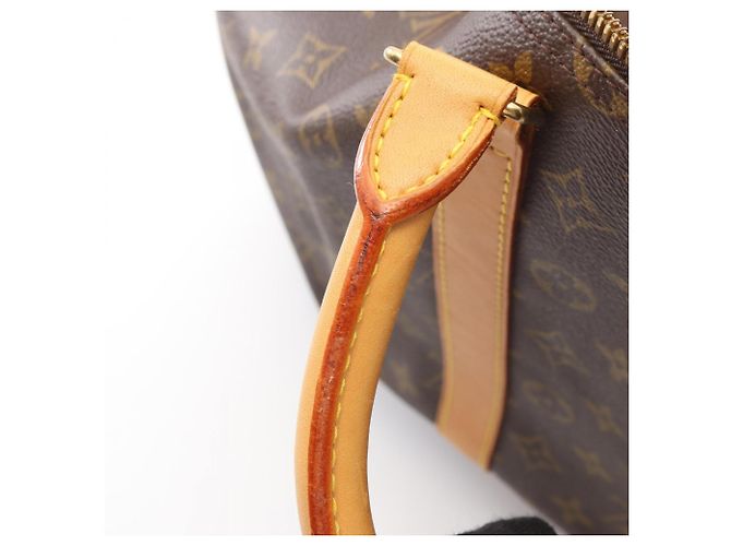 Louis Vuitton Keepall Bandoulière 55 Boston Bag Marrone - vista 11