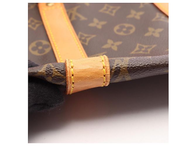 Borsa Boston Louis Vuitton Keepall 45 Monogram Marrone - vista 10