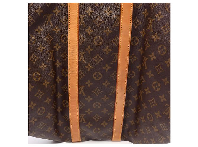 Borsa Boston Louis Vuitton Keepall 45 Monogram Marrone - vista 12