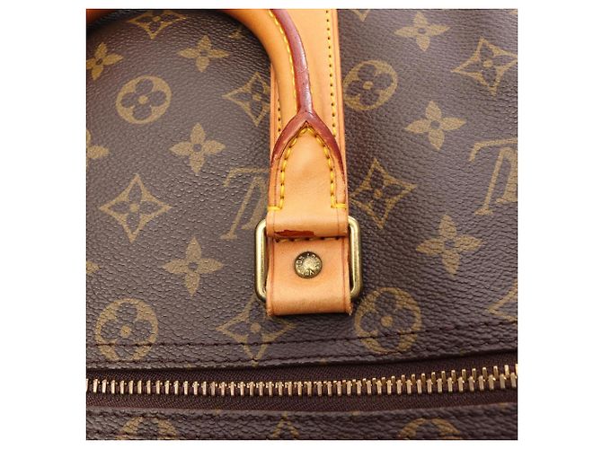 Borsa Boston Louis Vuitton Keepall 45 Monogram Marrone - vista 13