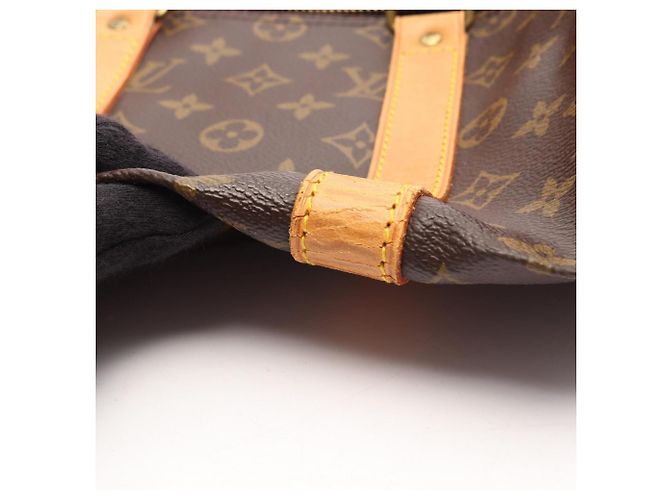 Borsa Boston Louis Vuitton Keepall 45 Monogram Marrone - vista 7