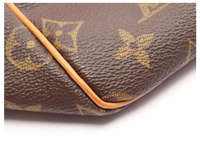 Borsa Boston Louis Vuitton Keepall 55 Monogram Marrone - vista 8