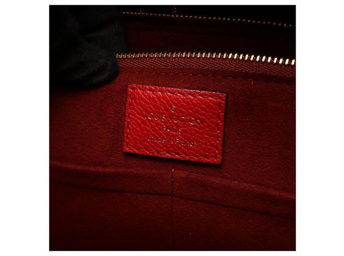 Borsa Tote Louis Vuitton Kimono MM Marrone Rosso Fuschia - vista 4