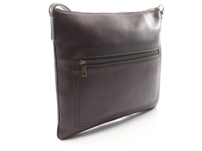 Louis Vuitton Sac Plat Utah Cafe Shoulder Bag Marrone - vista 2
