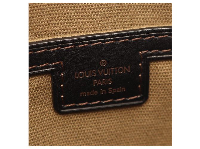 Louis Vuitton Sac Plat Utah Cafe Shoulder Bag Marrone - vista 4
