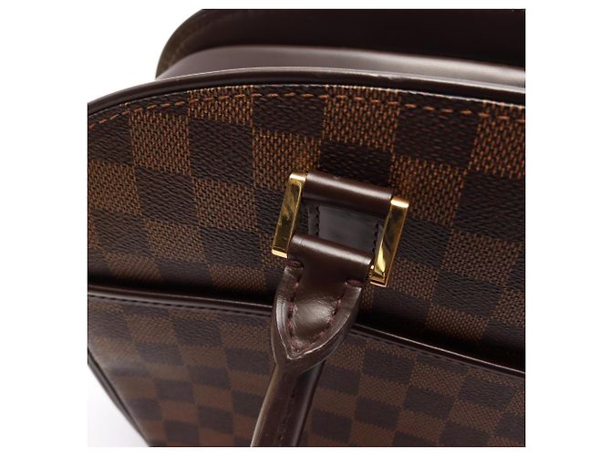 Borsa Louis Vuitton Salia Horizontal Damier Ebene Marrone - vista 8