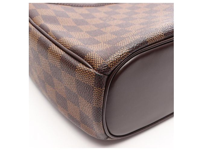 Borsa Louis Vuitton Salia Horizontal Damier Ebene Marrone - vista 9
