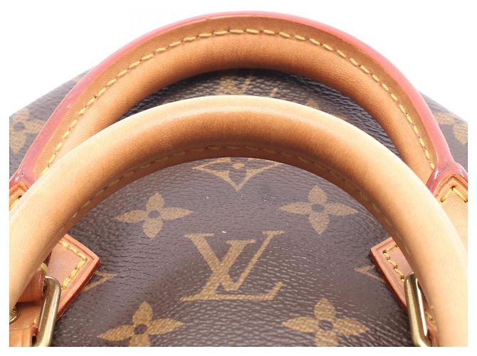 Bolso Louis Vuitton Speedy 25 Monogram Castaño - vista 6
