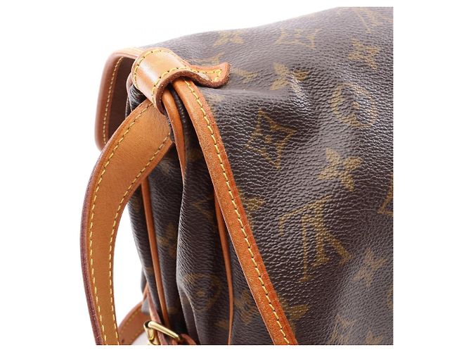 Louis Vuitton Saumur 30 Schultertasche Braun - Ansicht 12
