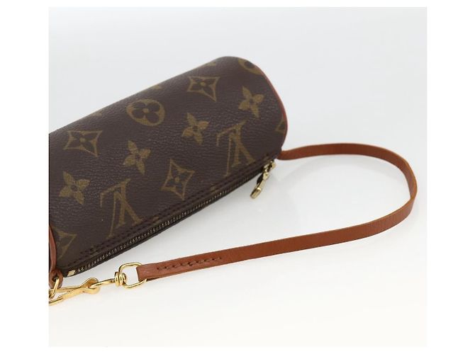 Louis Vuitton Papillon Pochette Monogram Canvas Mini Marrone - vista 6