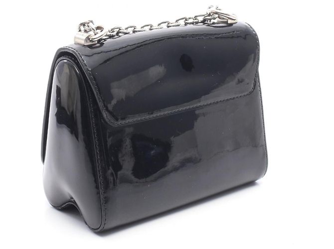 Bolso de hombro Louis Vuitton Twist PM Noir Negro Blanco - vista 2