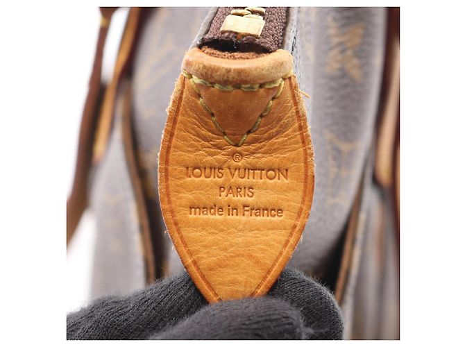 Borsa Tote Louis Vuitton Totally PM Monogram Marrone - vista 4
