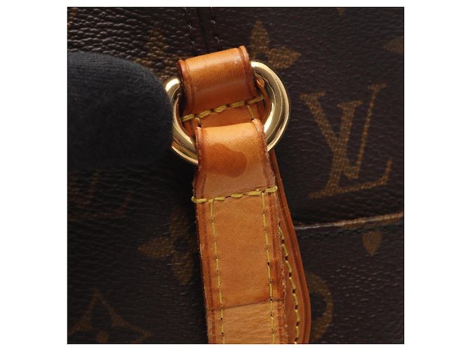 Borsa Tote Louis Vuitton Totally PM Monogram Marrone - vista 8