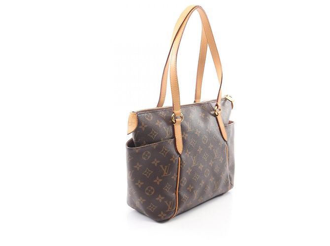 Borsa Tote Louis Vuitton Totally PM Monogram Marrone - vista 2