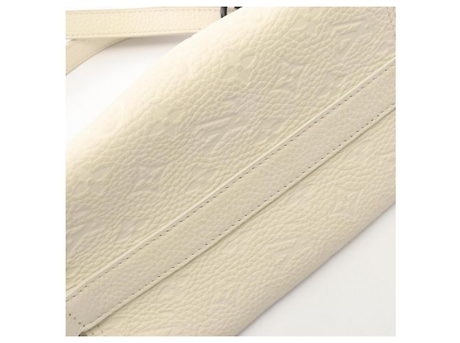 Borsa a tracolla 2-Way Louis Vuitton Triangle Messenger Bianco - vista 8