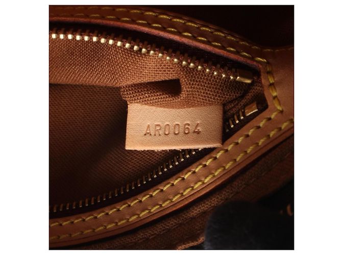 Borsa a tracolla Louis Vuitton Trotteur Marrone Multicolore - vista 5