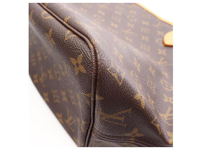 Borsa Tote Louis Vuitton Neverfull MM Marrone - vista 10