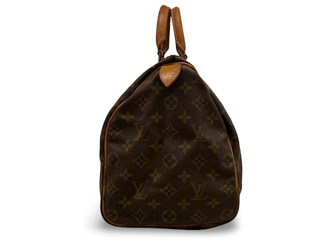 Louis Vuitton Speedy 35 Beige D'oro - vista 4