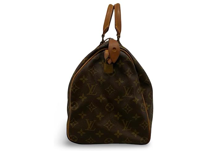 Louis Vuitton Speedy 35 Beige D'oro - vista 5