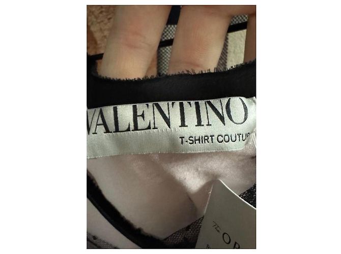 Canotta Valentino elegante in pizzo e viscosa rosa - US 6 usato - vista 6