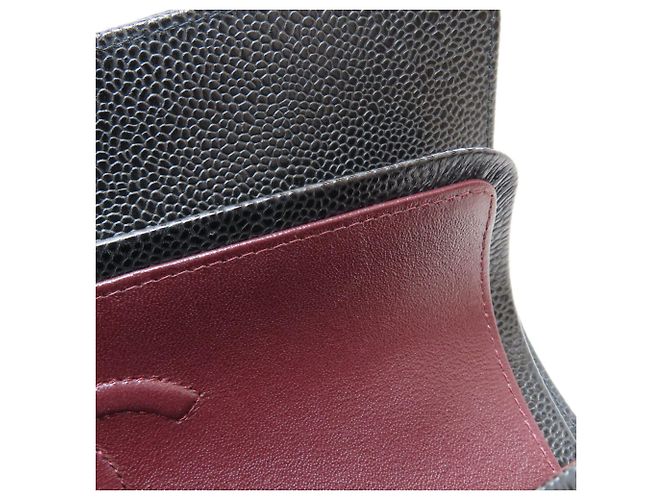 Borsa a tracolla Chanel Matelassé 23 Double Flap Nero - vista 11