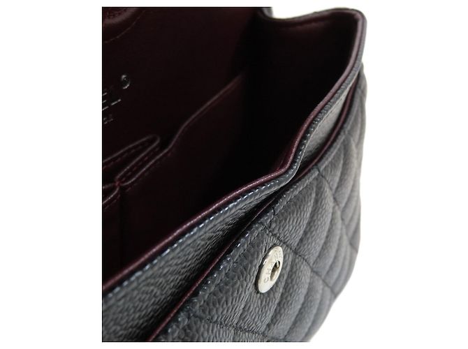 Borsa a tracolla Chanel Matelassé 23 Double Flap Nero - vista 12